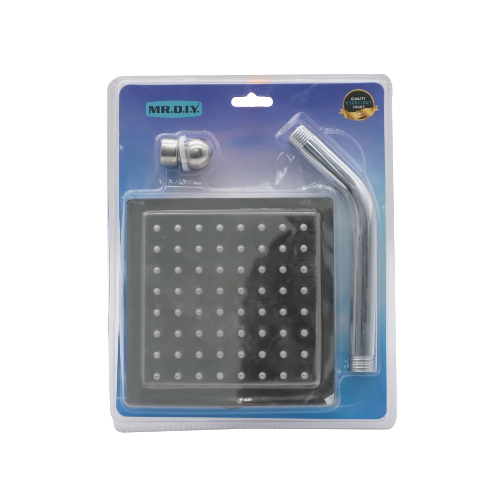 (MR.DIY) Square Shape Shower Head Set (6 inch) - Image 3