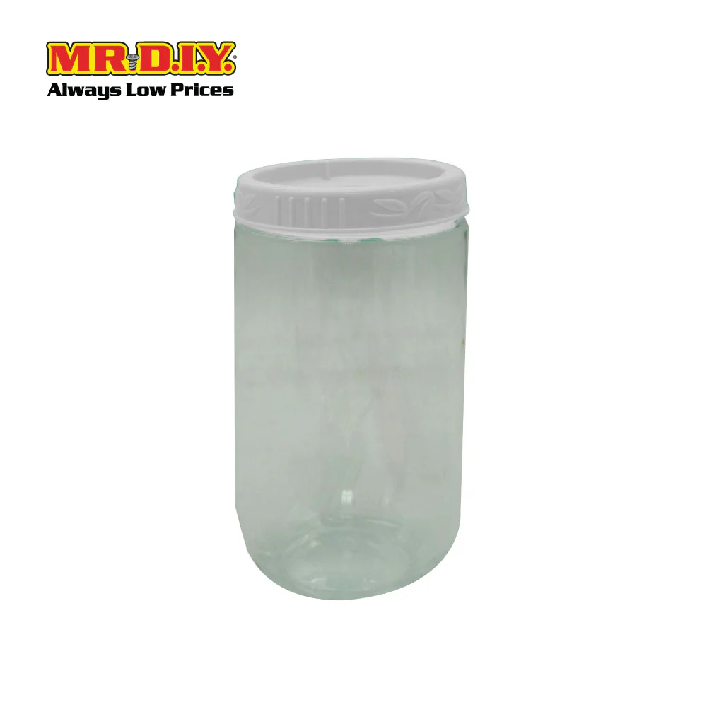 (MR.DIY) Stackable Plastic Storage Food Snacks Candy Jar Container (1L) - Image 2