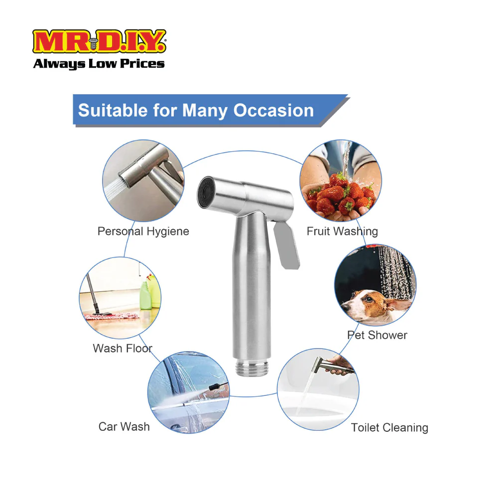 (MR.DIY) Stainless Steel Bidet Spray - Image 4