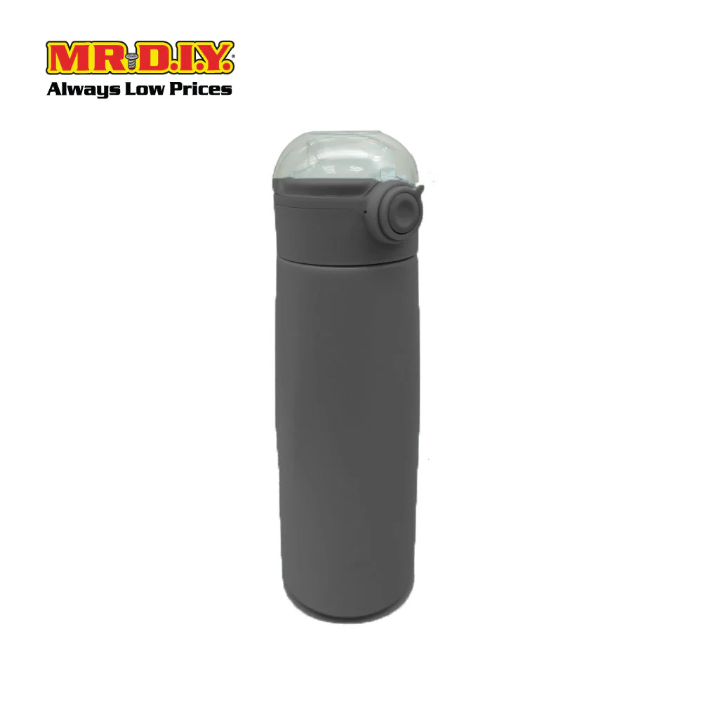 (MR. DIY) Stainless Steel Bottle Tumbler (420ml) - BLACK - Color Series - Image 4
