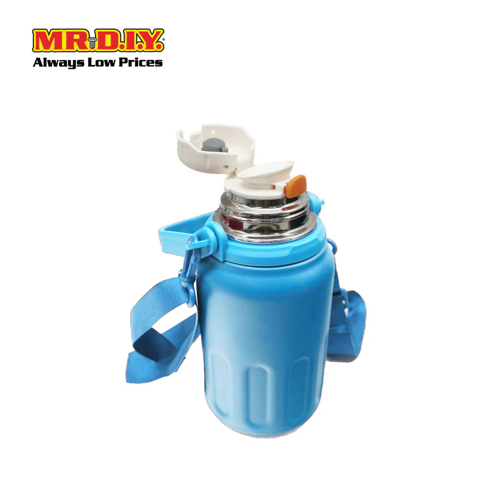 (MR. DIY) Stainless Steel Bottle Tumbler with Handle (800ml) -  LIGHT BLUE - Color Series - Image 3