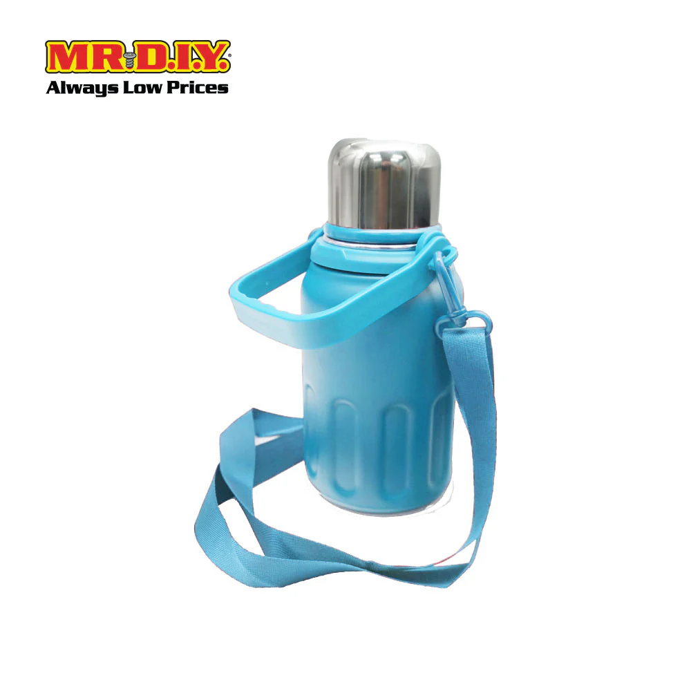 (MR. DIY) Stainless Steel Bottle Tumbler with Handle (800ml) -  LIGHT BLUE - Color Series - Image 6