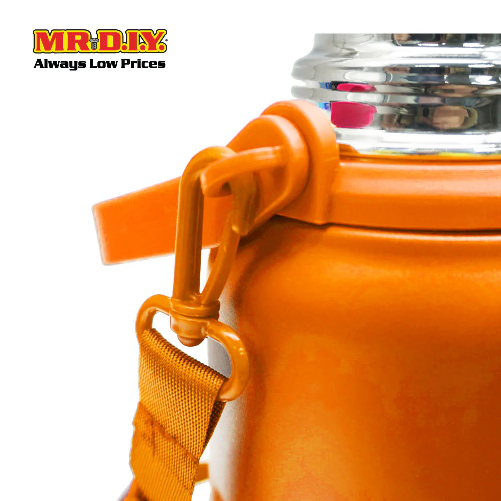 (MR. DIY) Stainless Steel Bottle Tumbler with Handle (800ml) - ORANGE - Color Series - Image 4