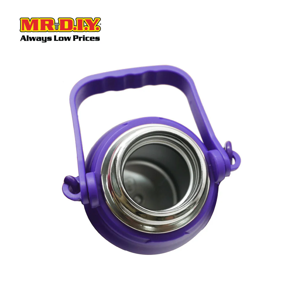 (MR. DIY) Stainless Steel Bottle Tumbler with Handle (800ml) -  PURPLE - Color Series - Image 2