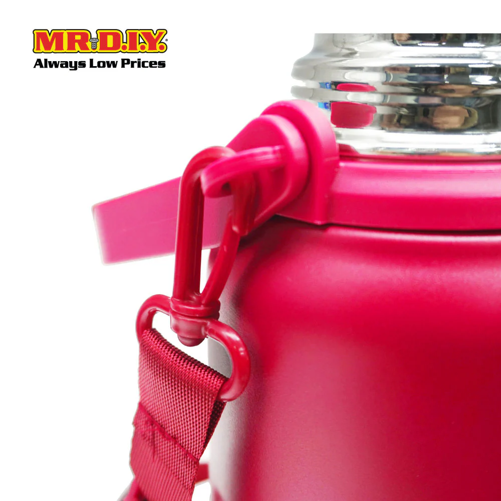 (MR. DIY) Stainless Steel Bottle Tumbler with Handle (800ml) -  RED - Color Series - Image 4