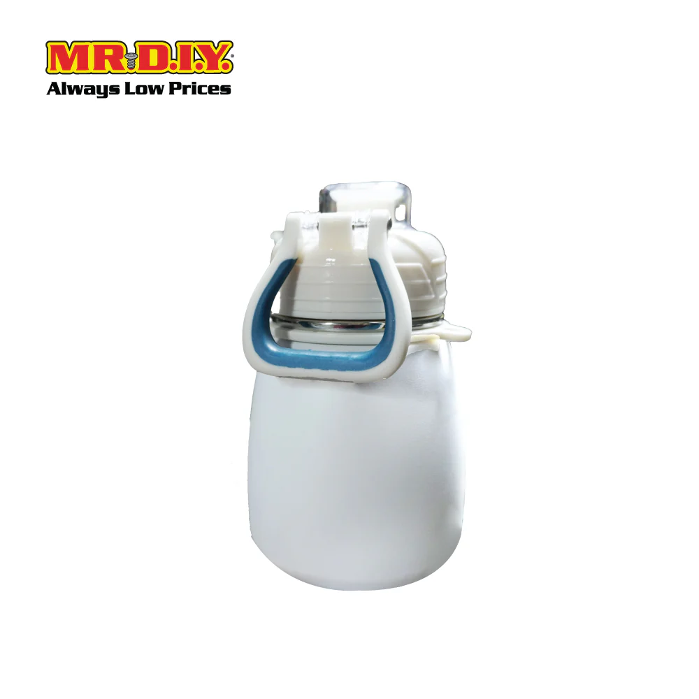 (MR. DIY) Stainless Steel Bottle Tumbler with Straw (600ml) -  OFF WHITE - Color Series - Image 3