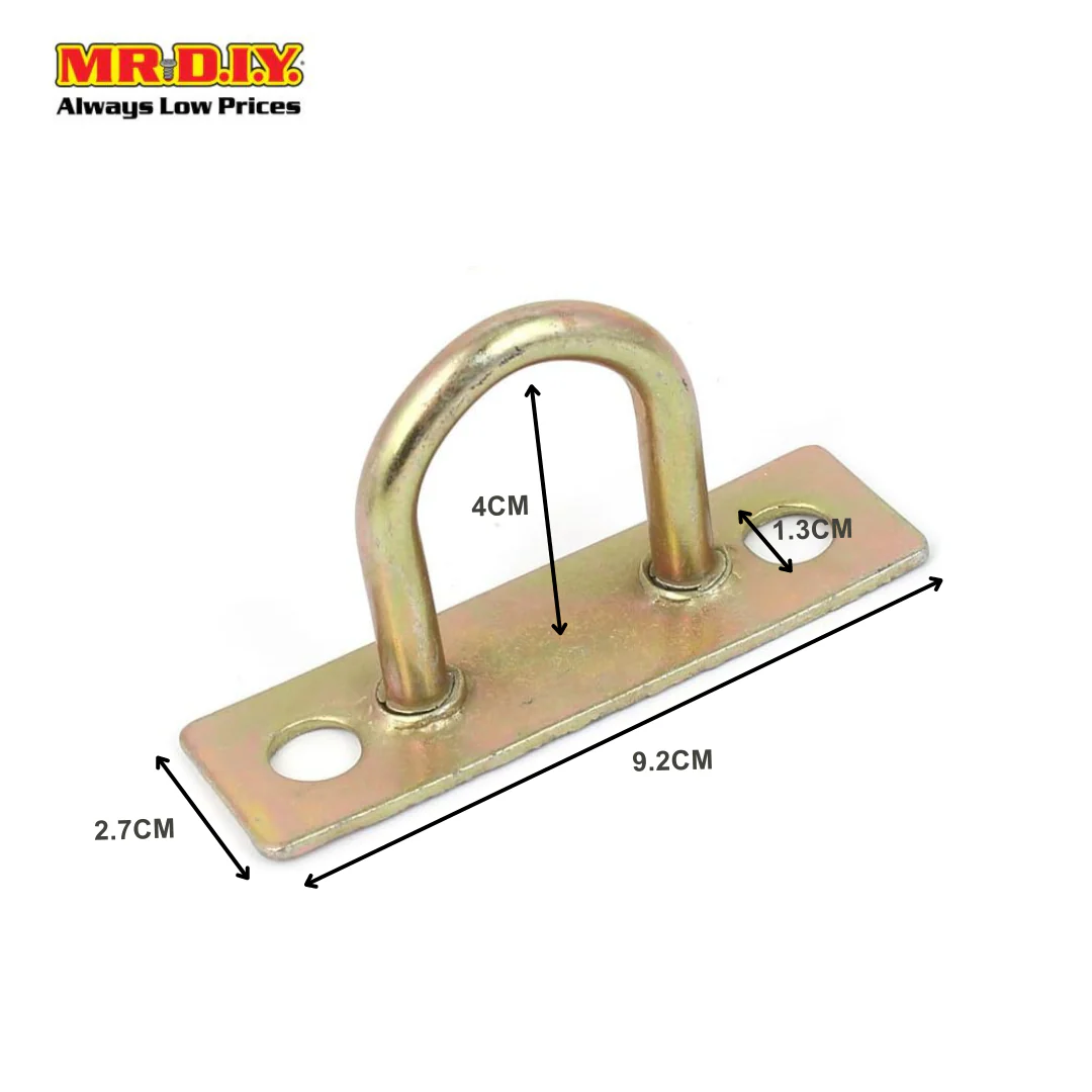 (MR.DIY) Brass Ceiling Fan Bracket Mount D-Type Hook (1pc) (2.7 x 9.2cm) - Image 4