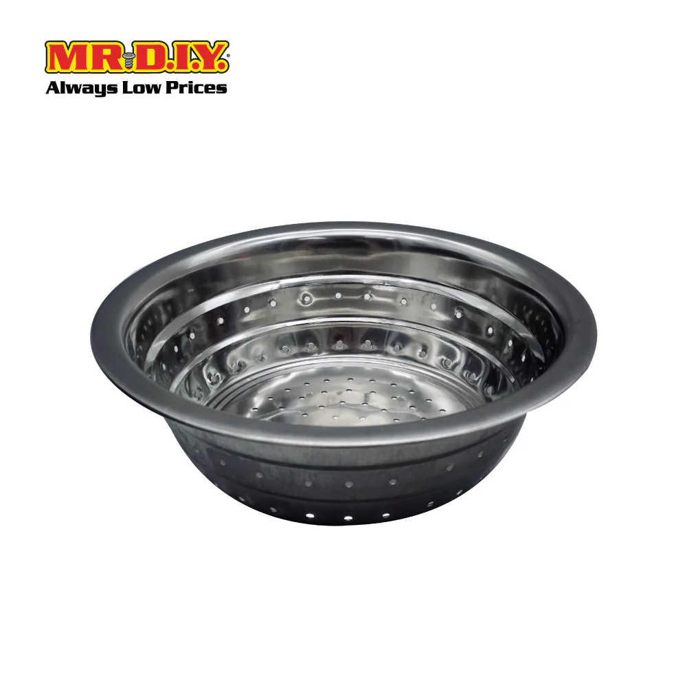 (MR.DIY) Stainless Steel Colander (23 cm) - Image 4