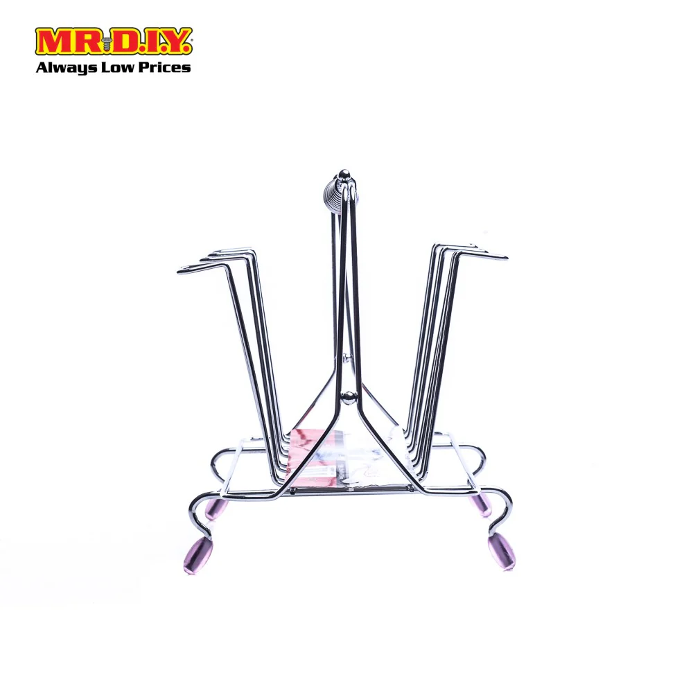 (MR.DIY) Stainless Steel Cups Glasses Holder (22.5cm X 29cm) - Image 3