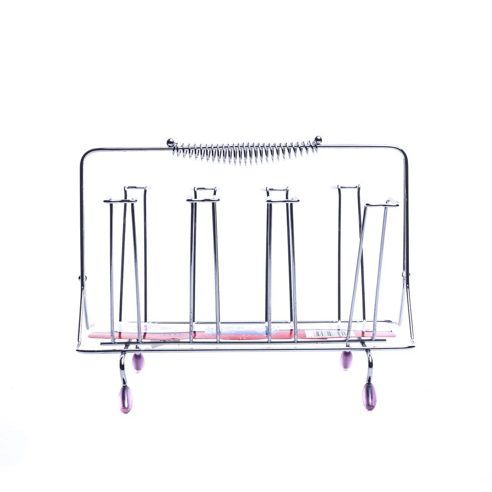 (MR.DIY) Stainless Steel Cups Glasses Holder (22.5cm X 29cm) - Image 5