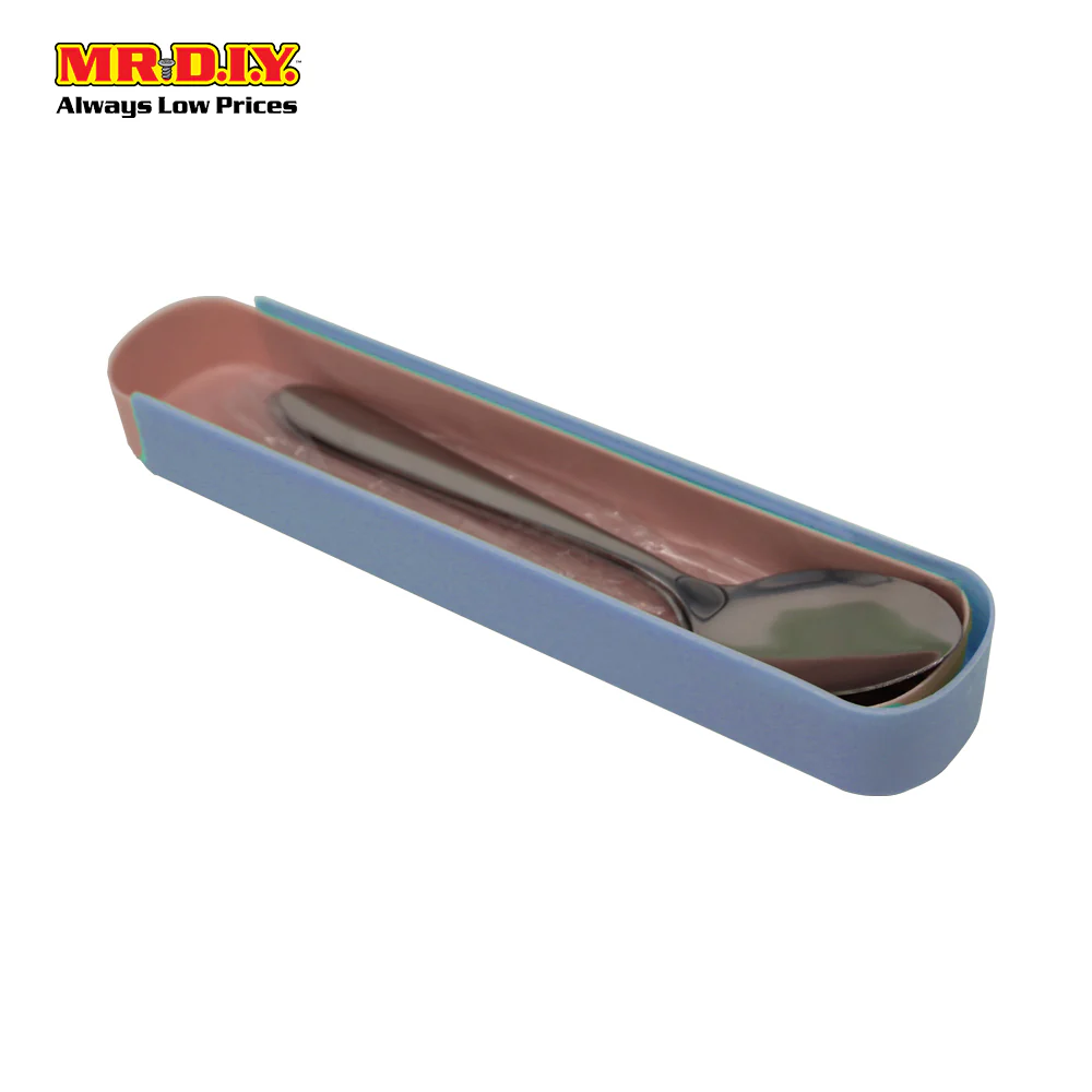 (MR.DIY) Stainless Steel Cutlery Set - Blue B-26 - Image 5