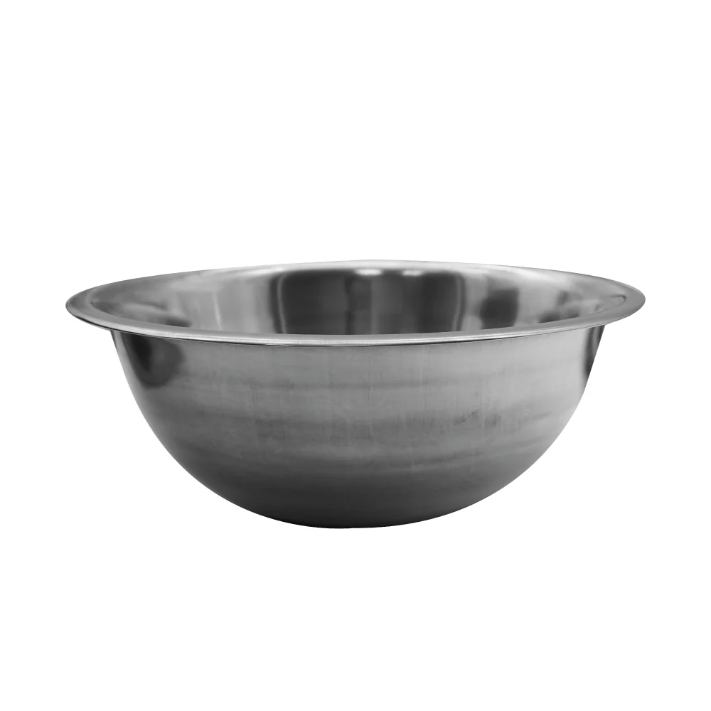 (MR.DIY) Stainless Steel Deep Footed Bowl (24 cm) - Image 2