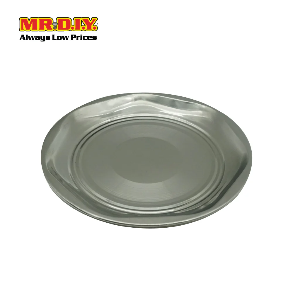 (MR.DIY) Stainless Steel Dinerware Star Plate (24cm) - Image 2