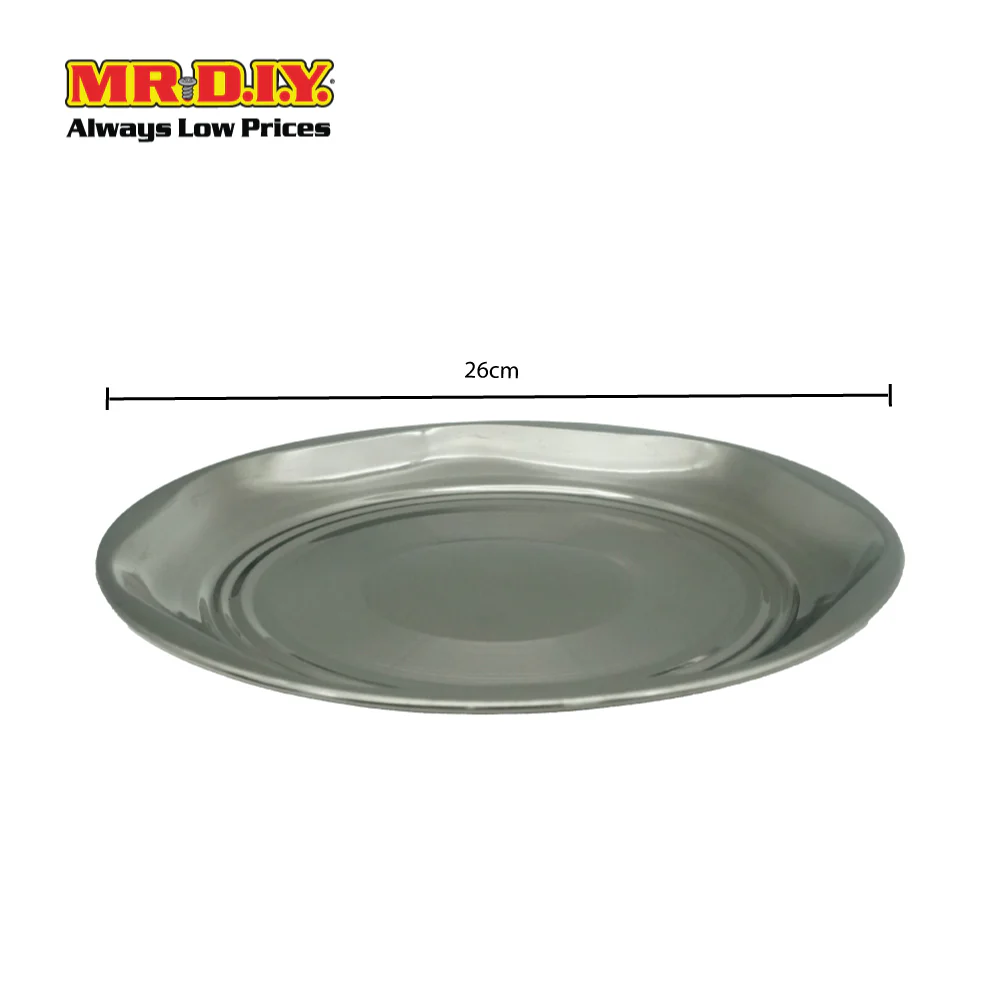 (MR.DIY) Stainless Steel Dinnerware Star Plate (26cm) - Image 5