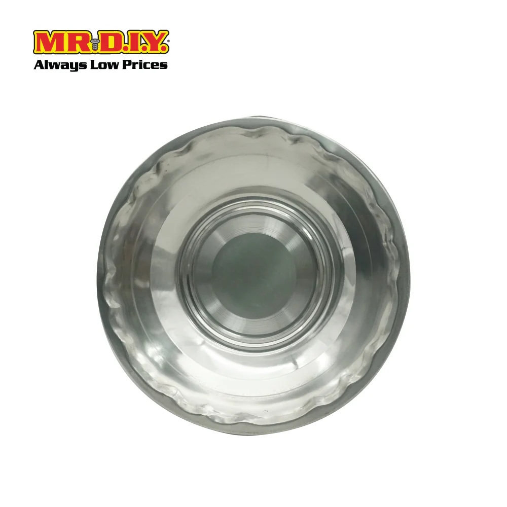(MR.DIY) Stainless Steel Dish Serve Plate (22cm) - Image 2