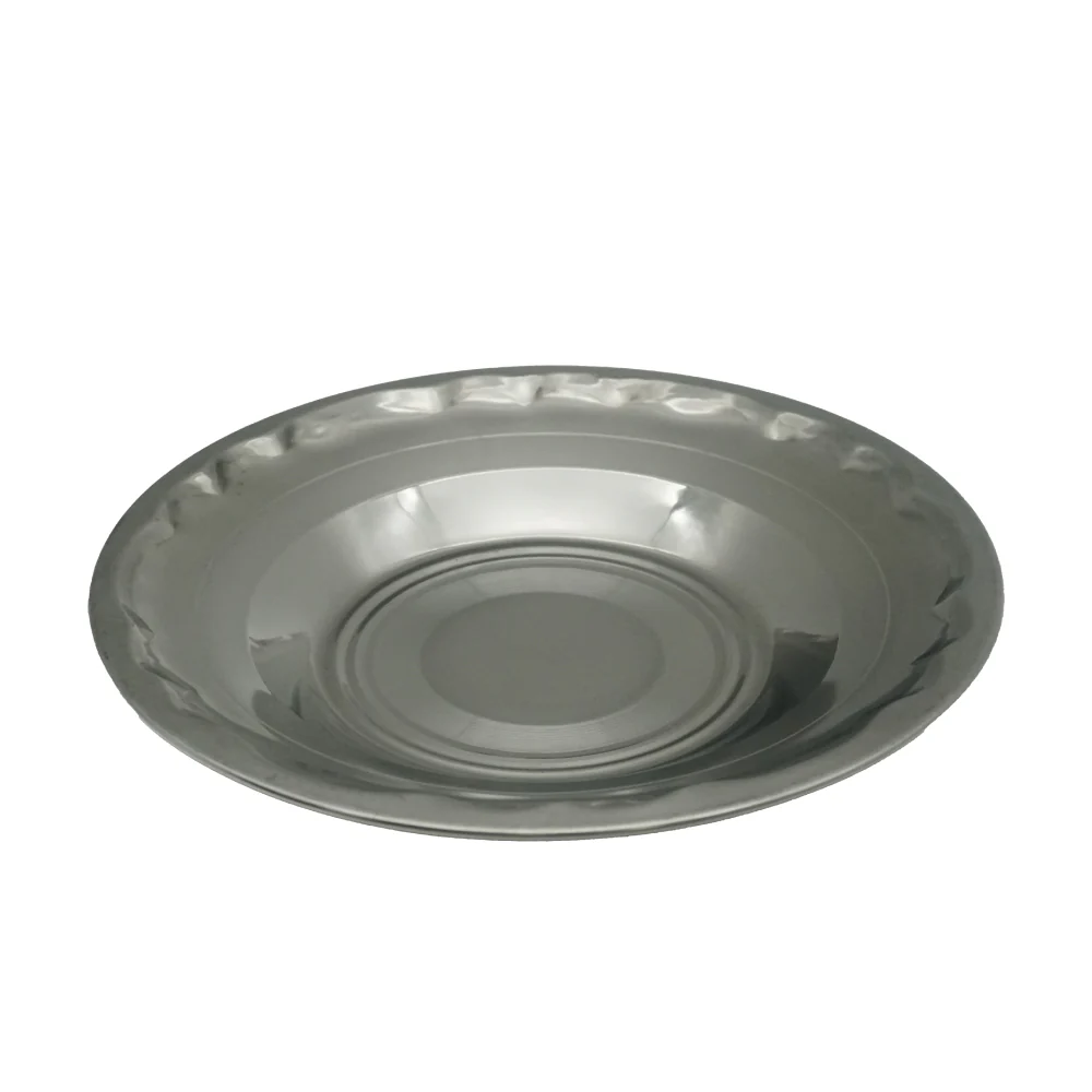 (MR.DIY) Stainless Steel Dish Serve Plate (22cm) - Image 4