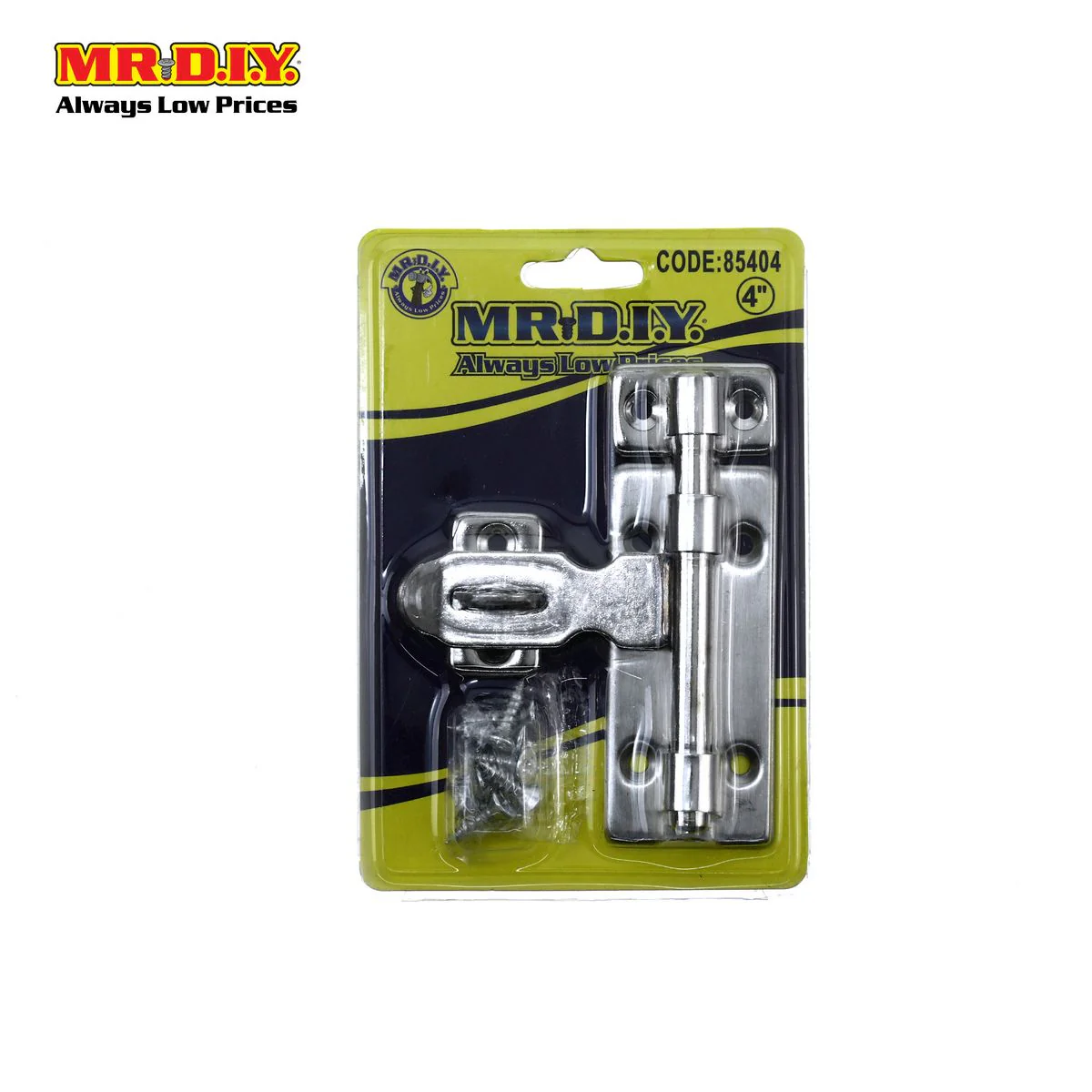 (MR.DIY) Stainless Steel Door Bolt Lock Latch Set - Image 2