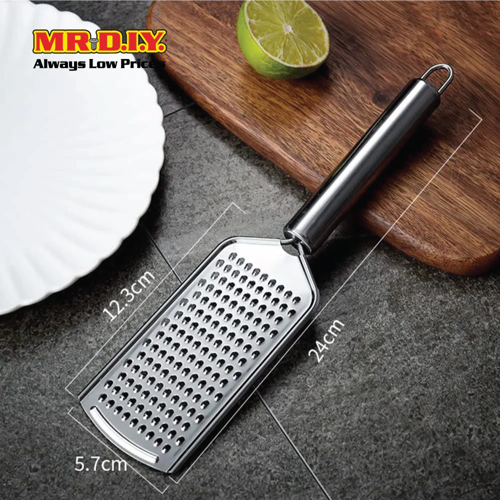 (MR.DIY) Stainless Steel Durable Handheld Kitchen Cheese Grater (26cm) - Image 3