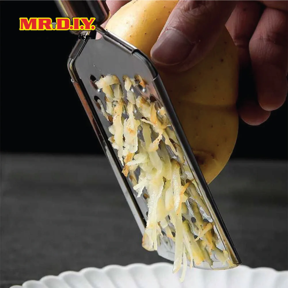 (MR.DIY) Stainless Steel Durable Handheld Kitchen Cheese Grater (26cm) - Image 4