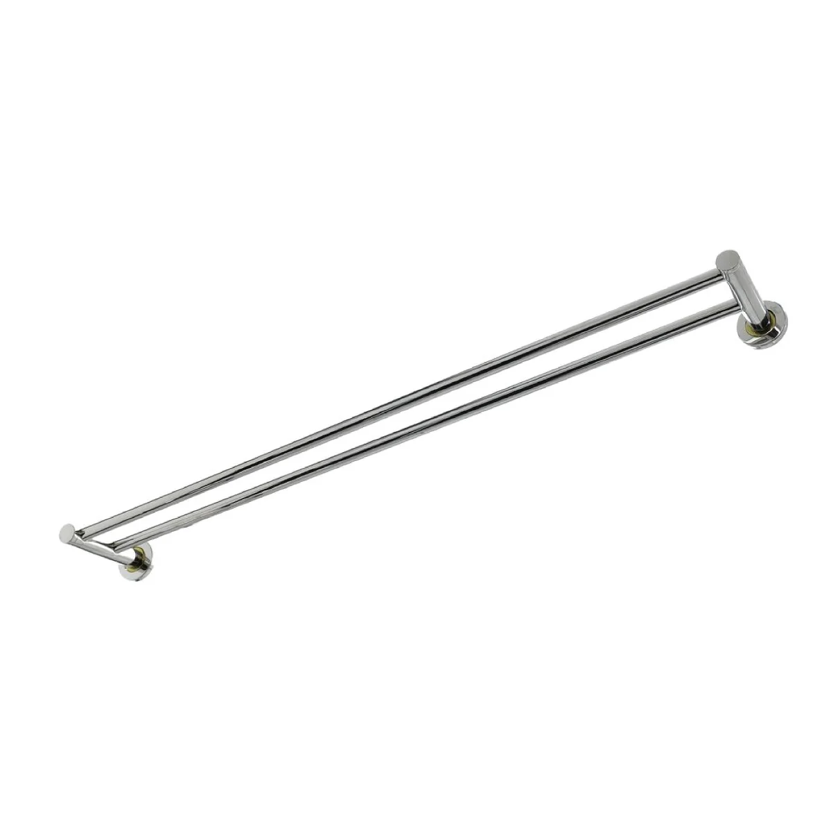 (MR.DIY) Stainless Steel Durable Towel Hanger Double Bar Bathroom (60 x 22cm) - Image 4
