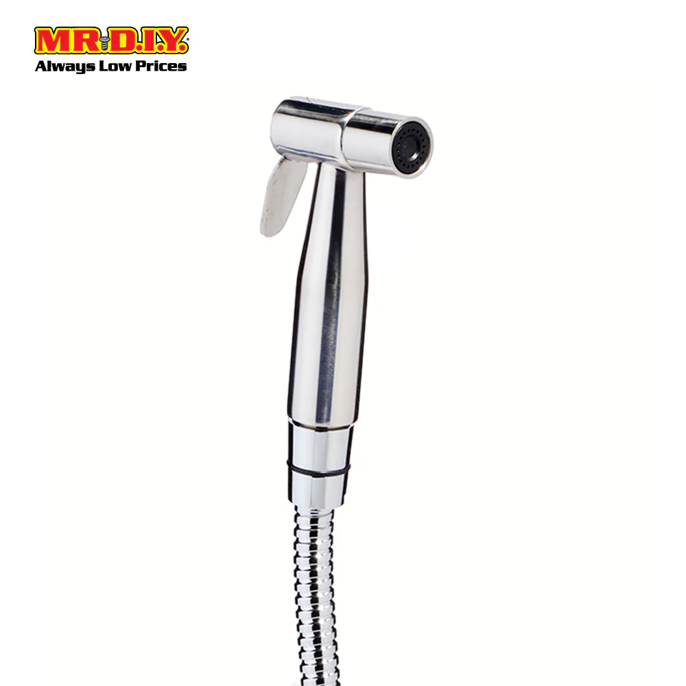 (MR.DIY) Stainless-Steel Flexible Hose Bidet Spray Heat Set (1.2m) - Image 2