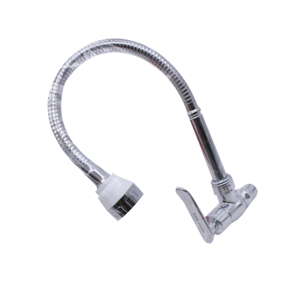 (MR.DIY) Stainless Steel Kitchen Flexible Wall Sink Tap G3G-498 - Image 2