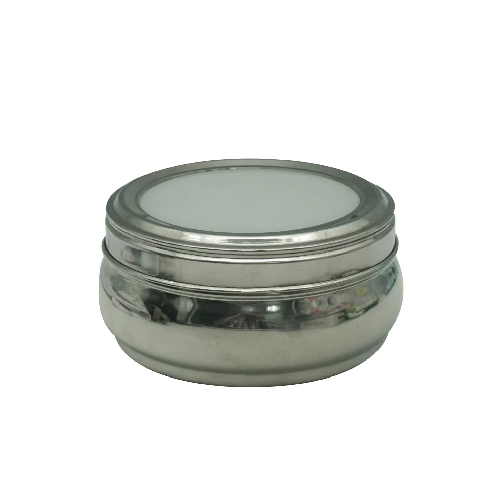 (MR.DIY) Stainless Steel Food Container Masala Poori with See Through Lid (850ml) - Image 4