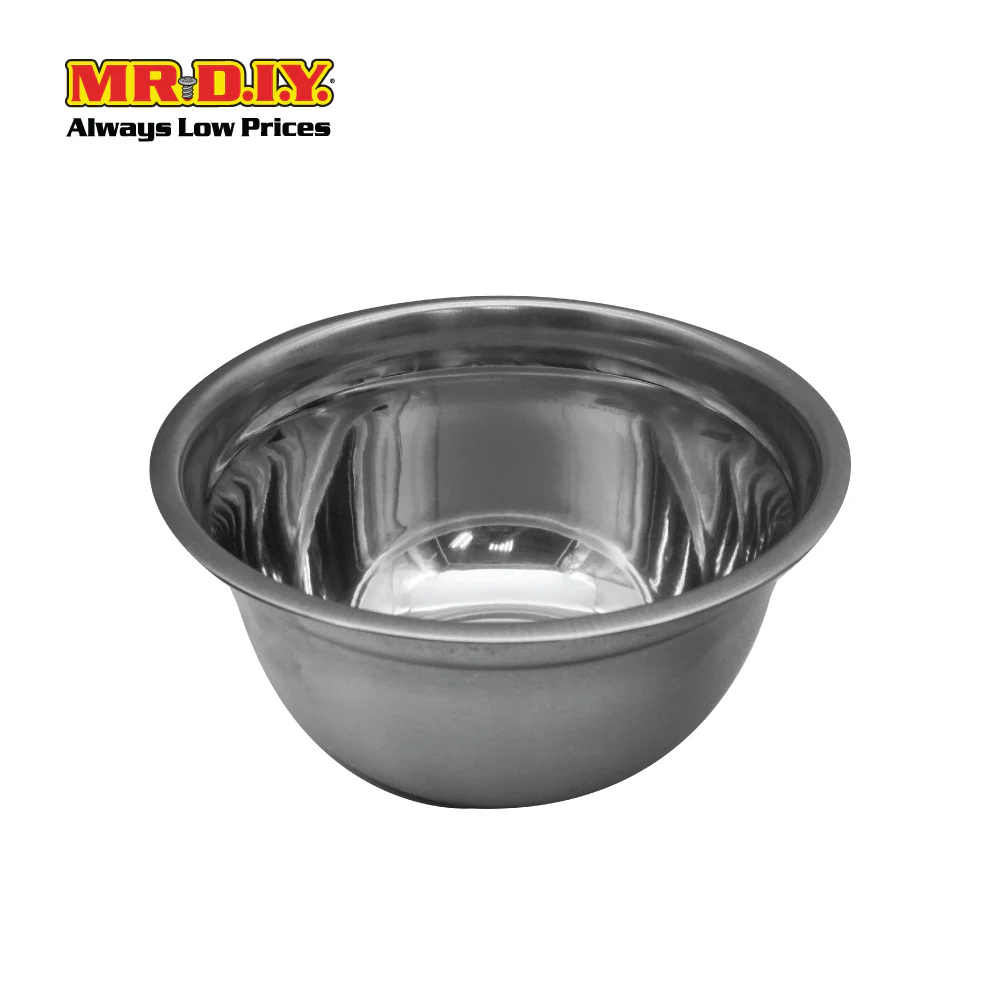 (MR.DIY) Stainless Steel German Bowl Salad Fruit Basin (18cm) - Image 3