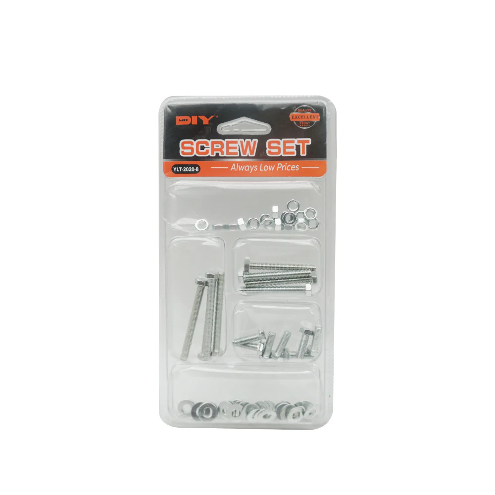 (MR.DIY) Stainless Steel Hexagon Bolt Screw Nut Set - Image 2
