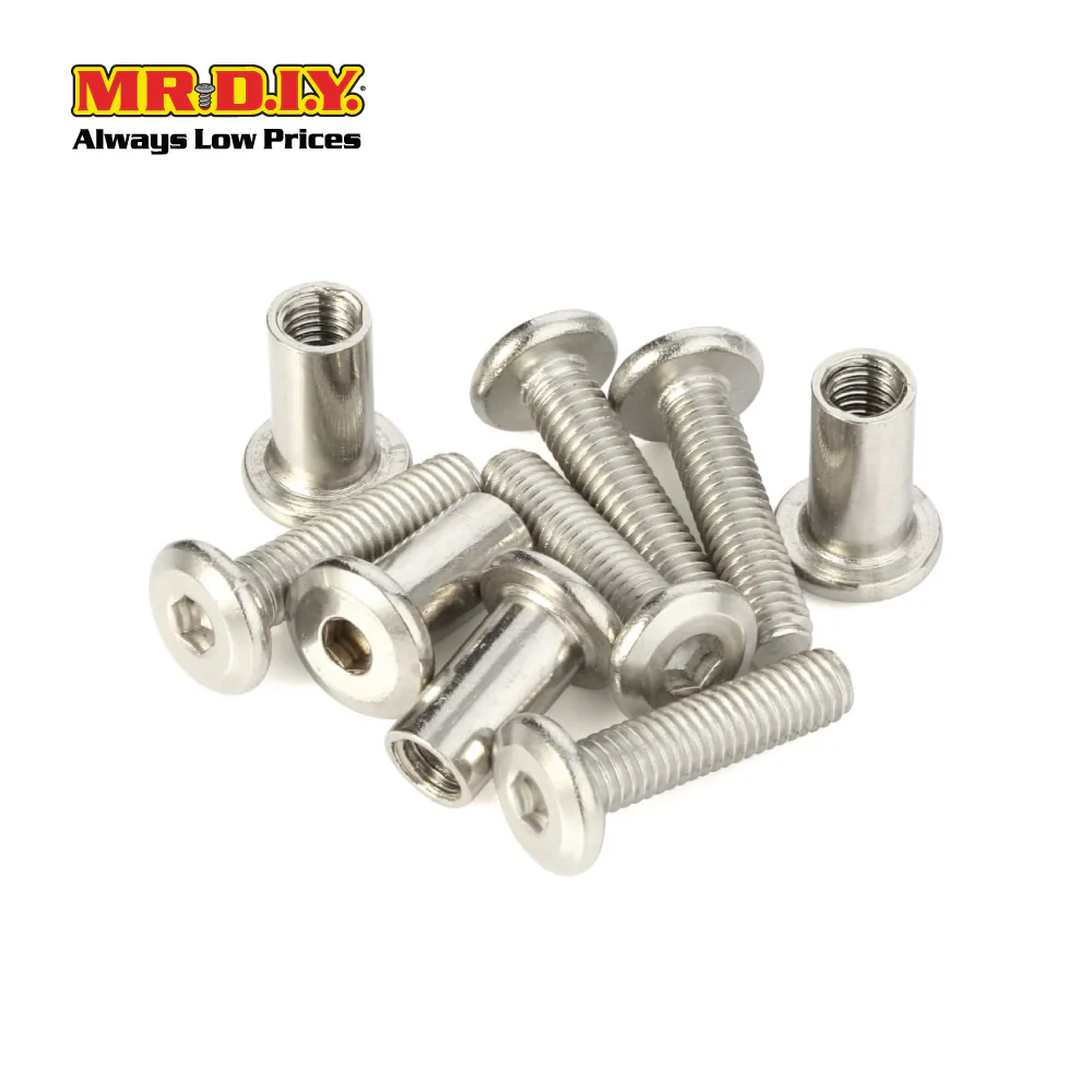 (MR.DIY) Stainless Steel Hexagon Bolt Screw Nut Set - Image 3