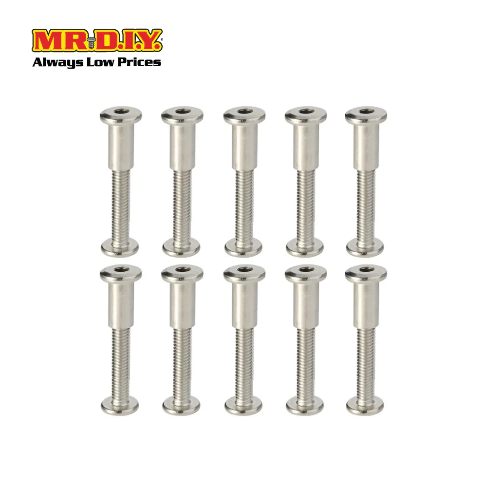 (MR.DIY) Stainless Steel Hexagon Bolt Screw Nut Set - Image 5