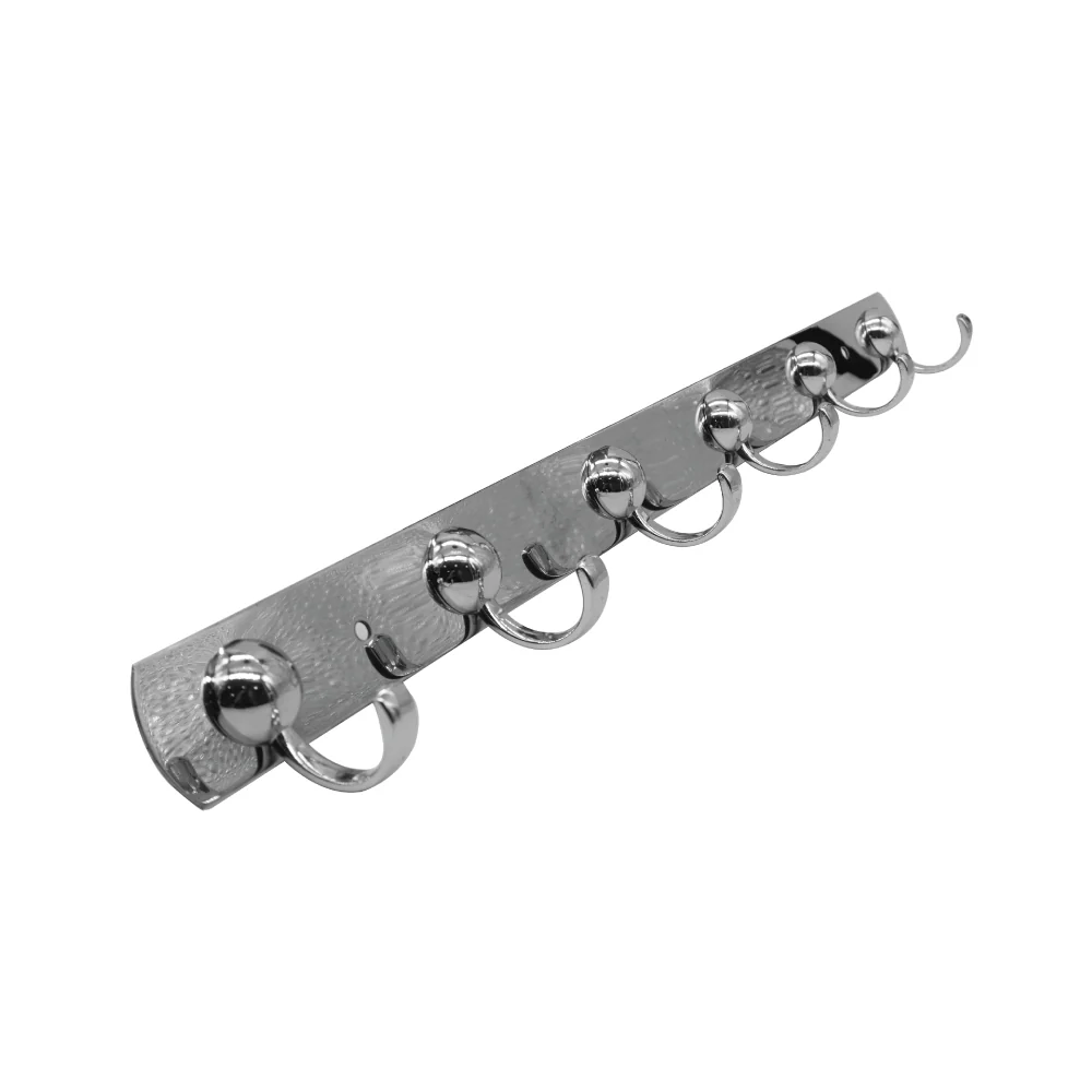 (MR.DIY) Stainless Steel Cloth Towel 5 Hooks Hanger - Image 3