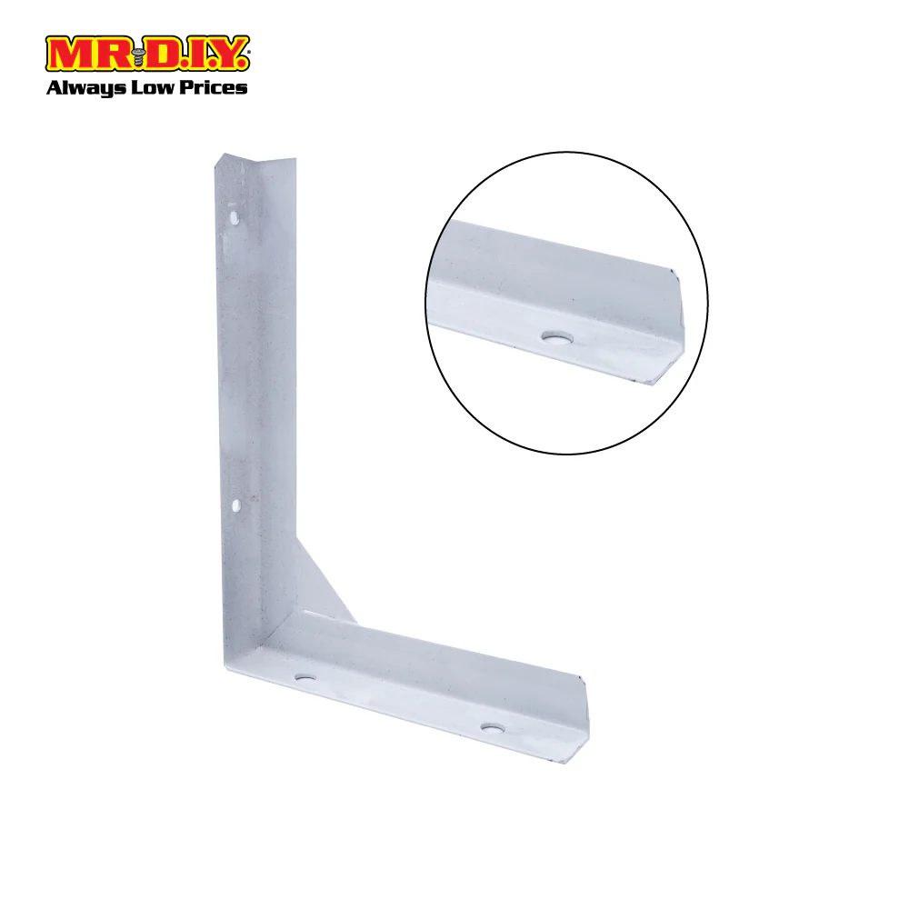 (MR.DIY) Stainless Steel L-Shaped Bracket (2pcs x 8") - Image 3