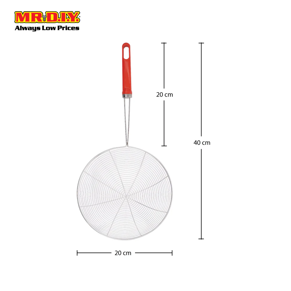 (MR.DIY) Stainless Steel Mesh Strainer Ladle 2010 (20cm) - Image 4