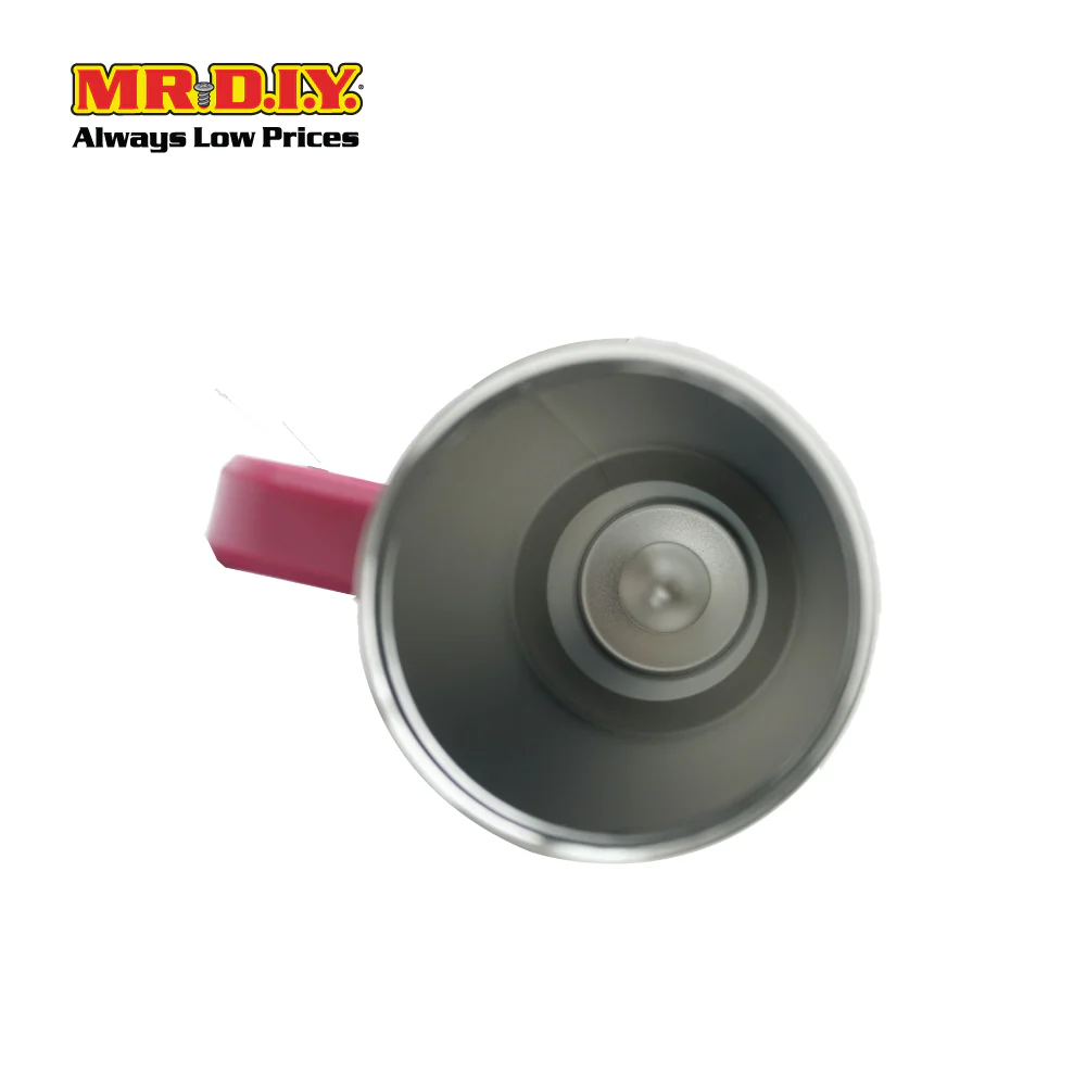 (MR. DIY) Stainless Steel Mug Thermos Flask with Straw (1200ml) - RED - Color Series - Image 2