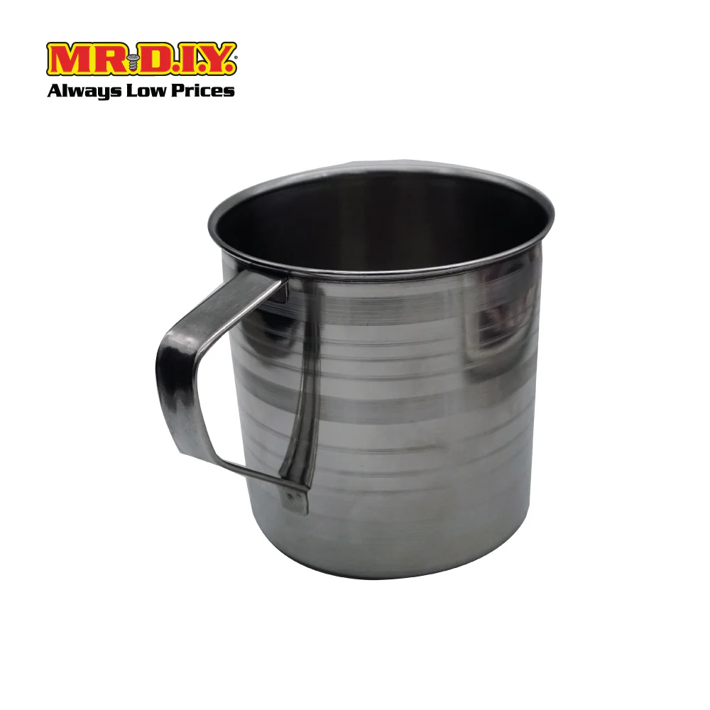 (MR.DIY) Stainless Steel Mug Without Lid (10 cm) - Image 2