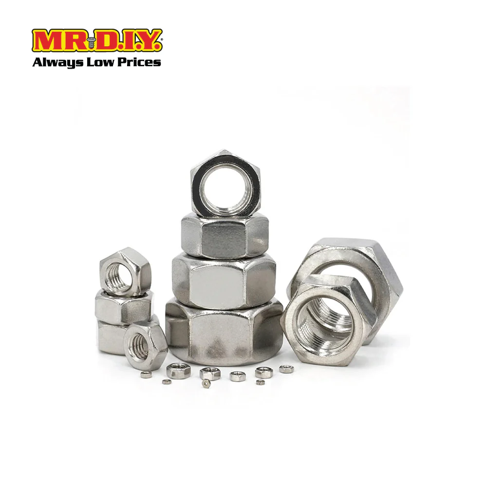 (MR.DIY) Stainless Steel Nut Hat Set - Image 3
