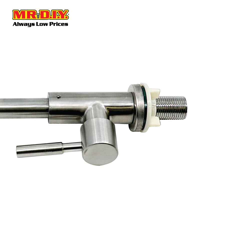 (MR.DIY)  Stainless Steel Pillar Sink Tap 18443 - Image 2