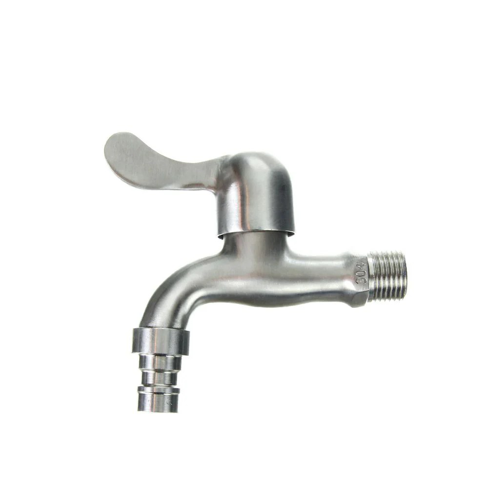 (MR.DIY) Stainless Steel Faucet Wall Water Hose Tap - Image 3