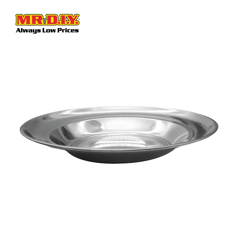 (MR.DIY) Stainless Steel Plate (22 cm)