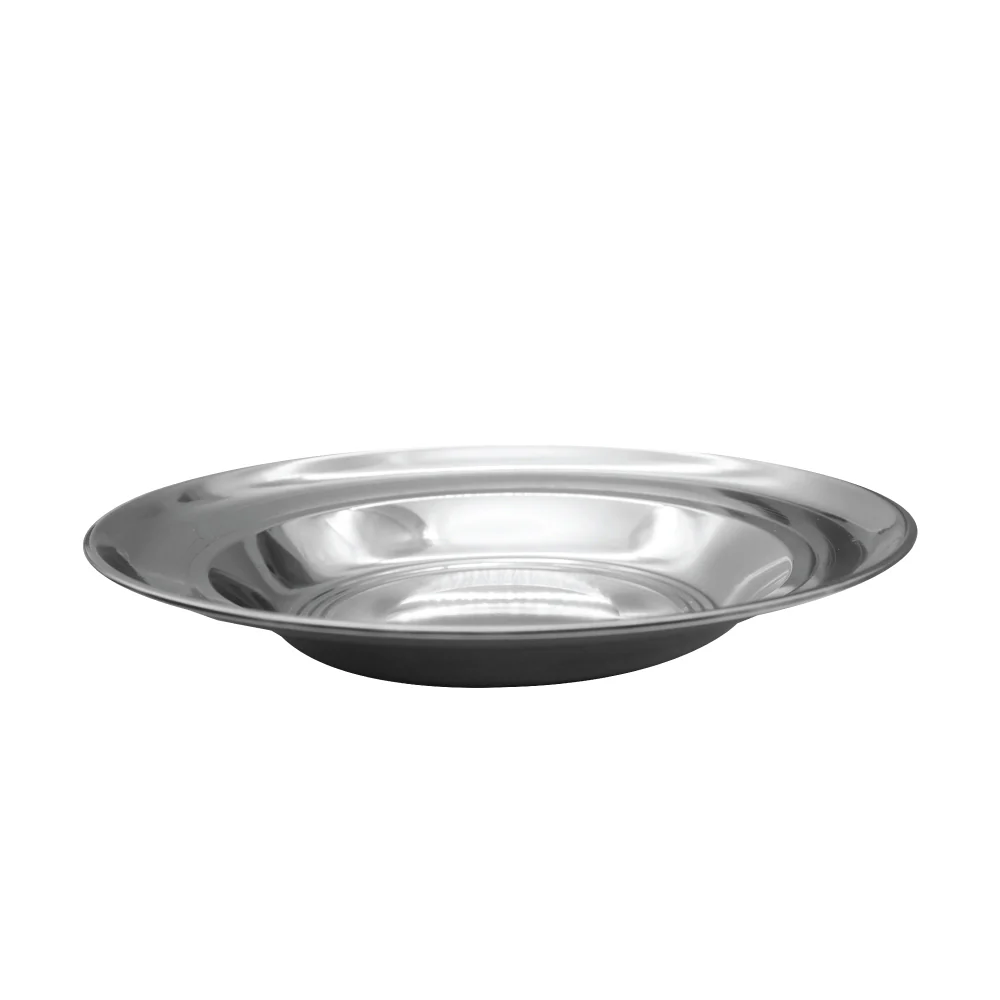 (MR.DIY) Stainless Steel Plate (22 cm) - Image 2
