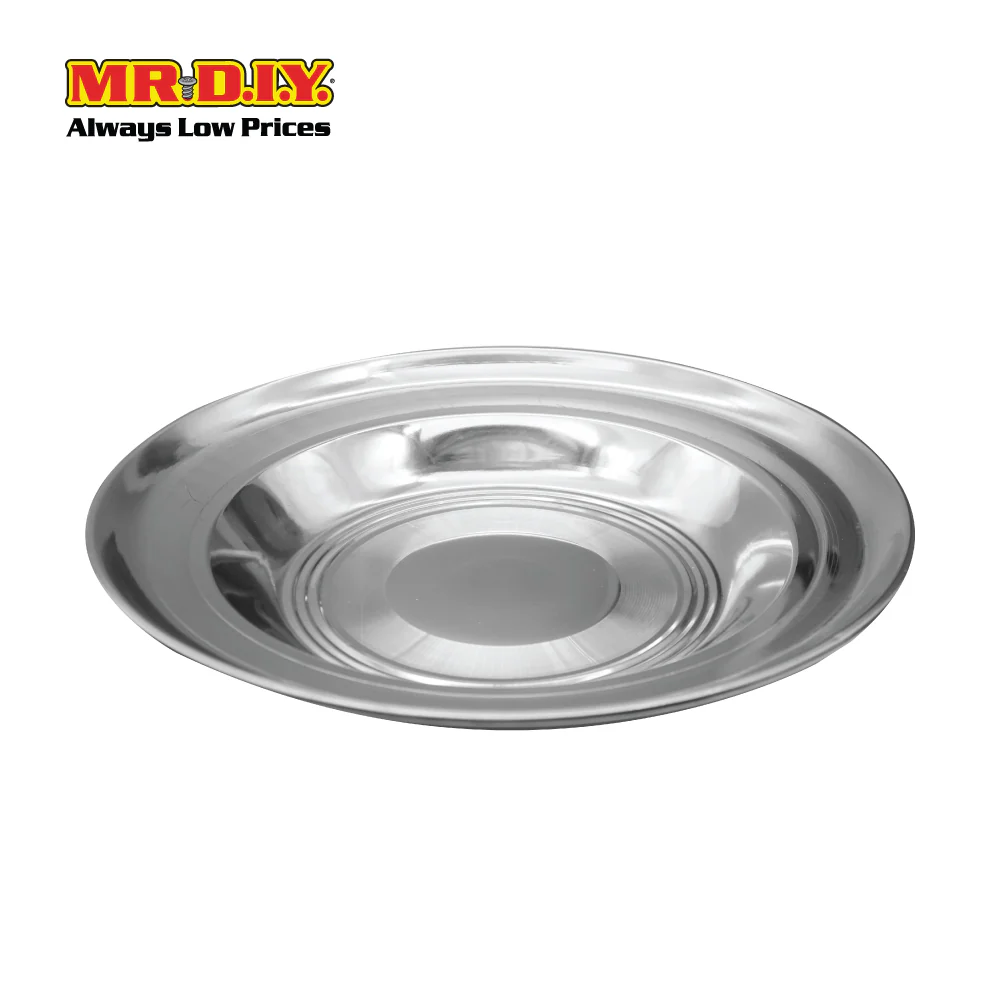 (MR.DIY) Stainless Steel Plate (22 cm) - Image 3