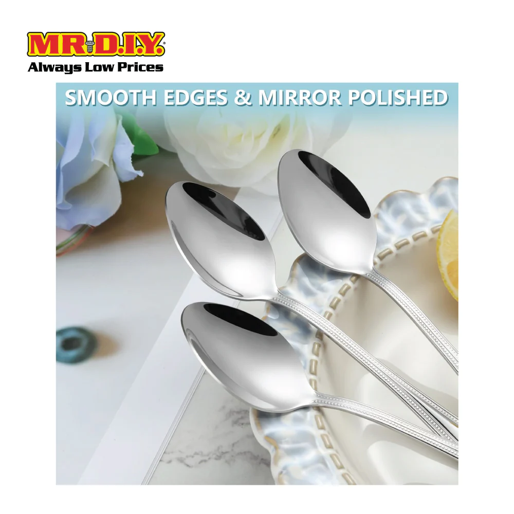 (MR.DIY) Stainless Steel Spoon (6 pcs) - Image 4
