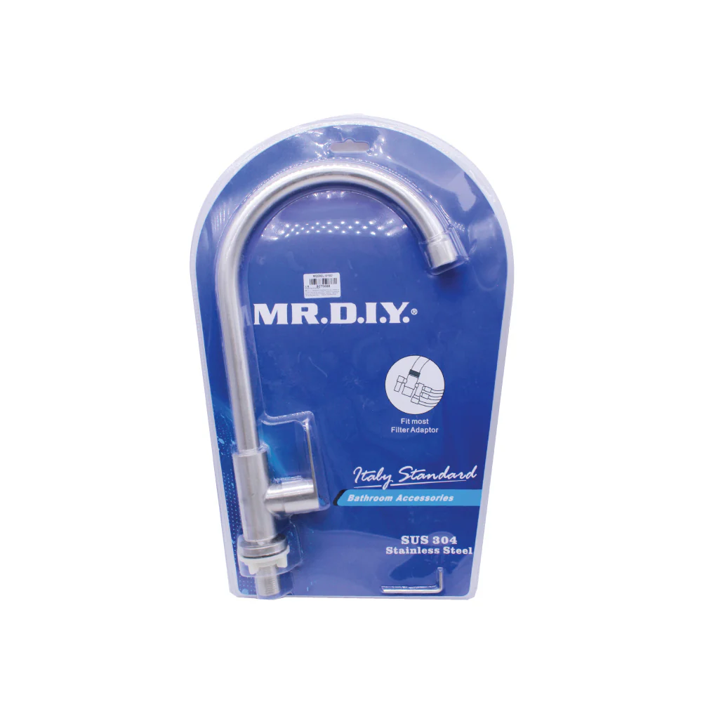 (MR.DIY) Stainless Steel SUS 304 Pillar Sink Tap 0192 - Image 3