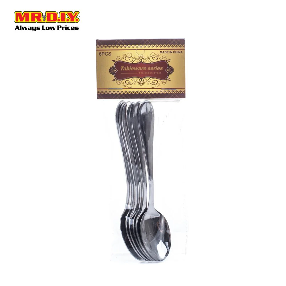 (MR.DIY) Stainless-Steel Teapsoon (6pc) - Image 2