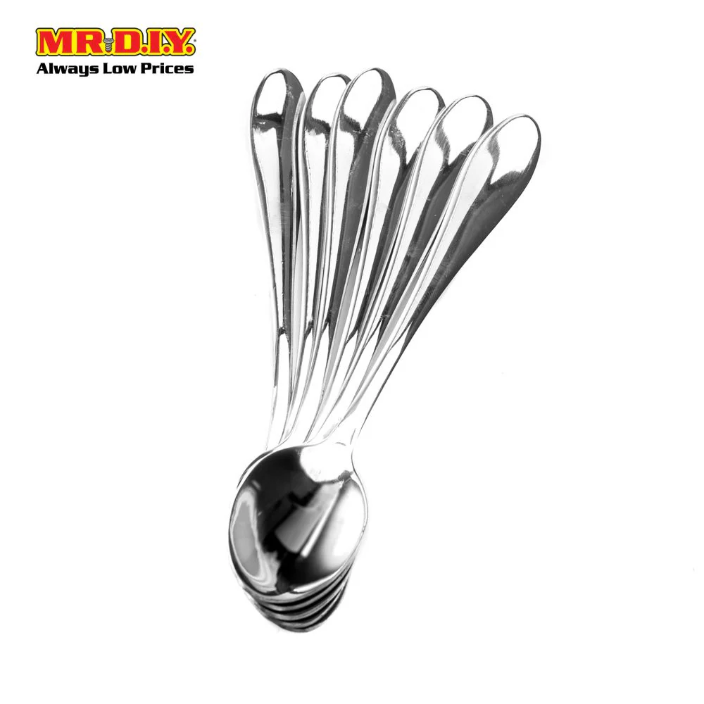 (MR.DIY) Stainless-Steel Teapsoon (6pc) - Image 3