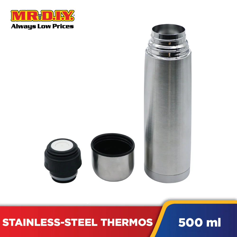 (MR.DIY) Stainless Steel Thermos (500ml) - Image 6