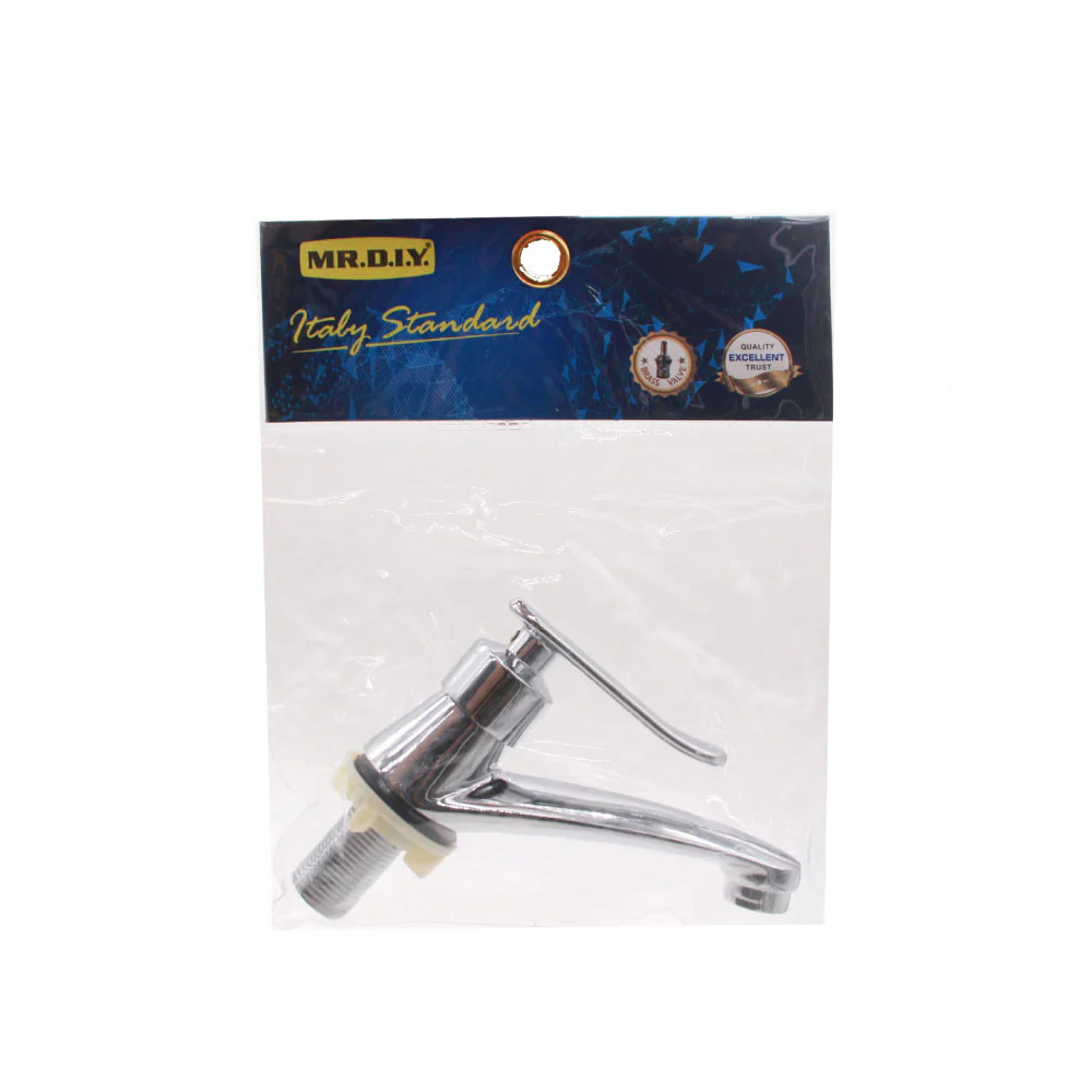 (MR.DIY) Stainless SteelBasin Pillar Tap G3G-495 - Image 3