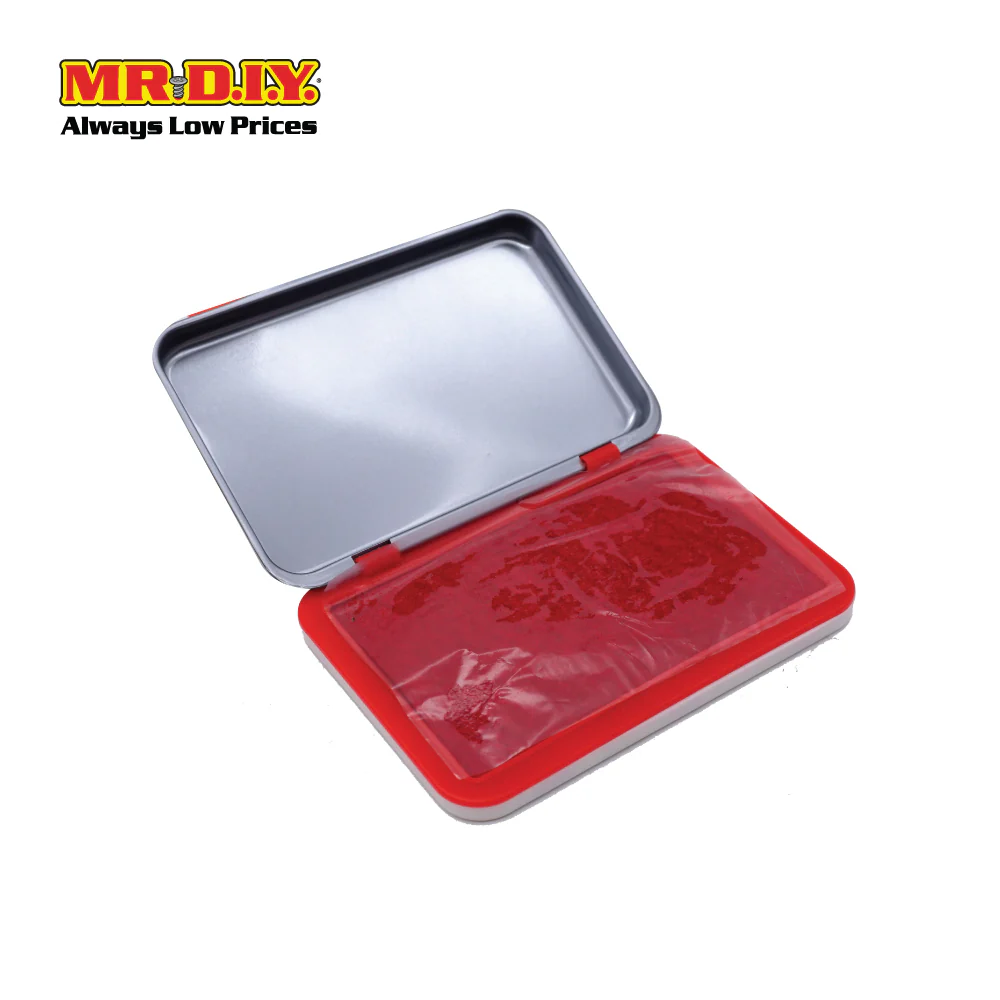 (MR.DIY) Stamp Pad Red No.137 (118x81mm) - Image 3