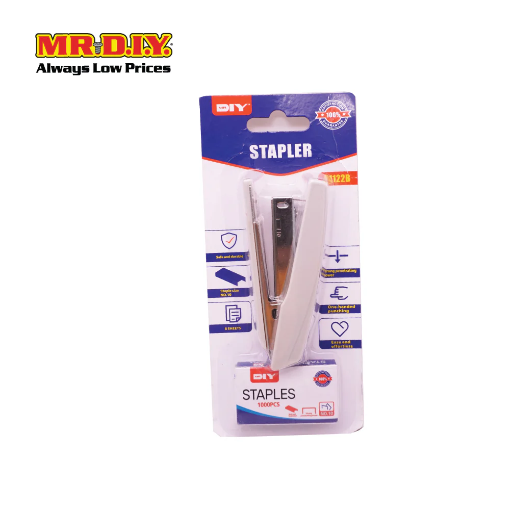 (MR.DIY) Stapler with 100 pieces Staples - Image 3